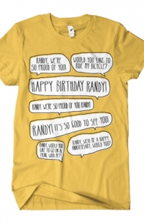 Happy Birthday Randy (Mustard)