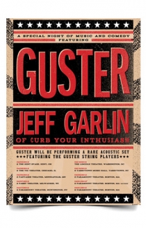 Guster/Garlin Poster