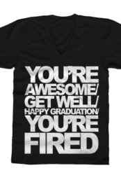 You're Awesome V-Neck (Unisex)