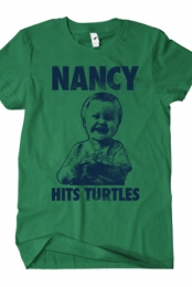 Nancy Hits Turtles (Kelly Green)
