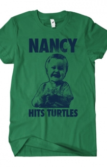 Nancy Hits Turtles (Kelly Green)
