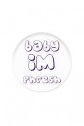 baby iM Phresh button