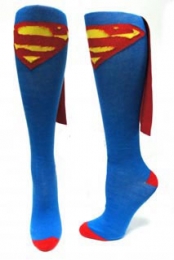 Superman Caped Knee Highs