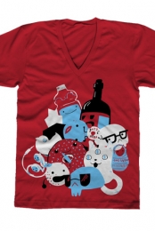 Things V-Neck (Red)