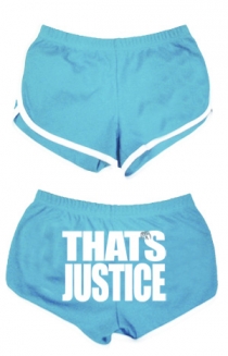 That's Justice Shorts (Baby Blue)