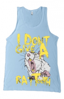 I Don't Give A Rat Tooth Tank