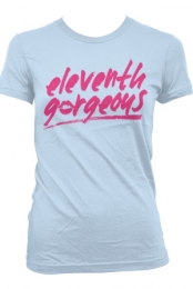 Lipstick T-Shirt (Light Blue)
