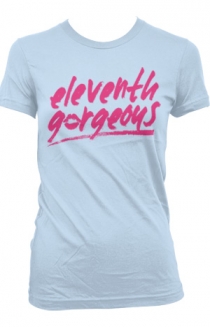 Lipstick T-Shirt (Light Blue)