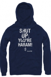 Shut Up Hoodie (Navy)