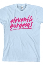 Lipstick T-Shirt Unisex (Light Blue)