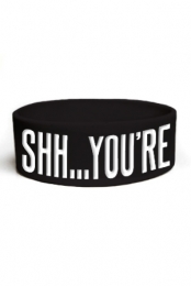 Shh. You're Pretty Wristband