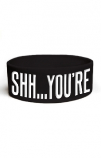 Shh. You're Pretty Wristband