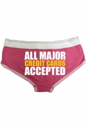 Credit Cards Undies (Fuchsia)