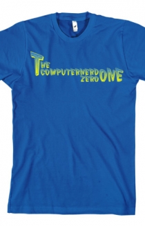 Name T-shirt (blue)