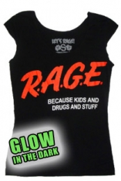 R.A.G.E Girls Glow Shirt
