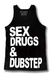 Sex, Drugs & Dubstep Black Tanktop