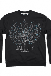 Snowflake Tree Crewneck Sweatshirt