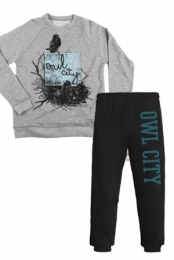 College Sweatpants + Nest Crewneck