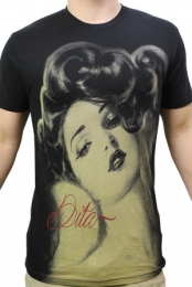 Olivia Pin-Up T-Shirt (Crew-Neck)