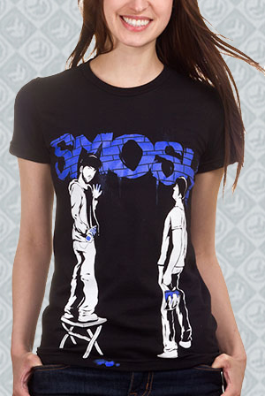 Graffiti Tee (Blue Girls)