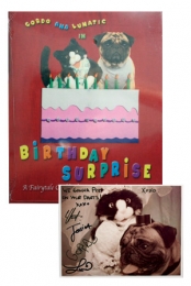Gordo and Lunatic in Birthday Surprise with Autographed Photo