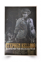 Alone for the Holidays Tour Poster (Signed)