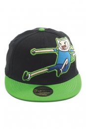 Finn Black Flex Cap