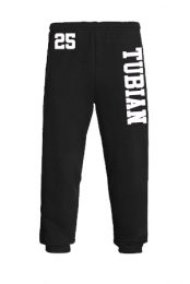 Tubian Sweatpants (Black and White)