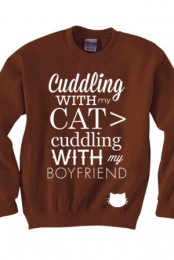 Cat > Boyfriend Sweater