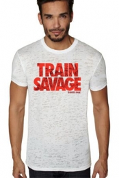 Train Savage Burnout Tee