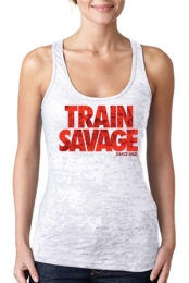 Train Savage Racerback