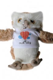 Owl City Stuffed Owl 