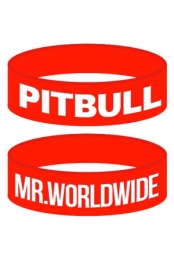 Mr. Worldwide Wristband (Red)
