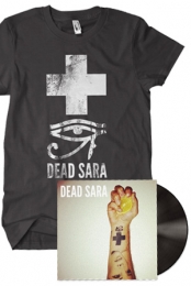 Lemon Scent 7 Vinyl + Dead Sara T-Shirt (Black)