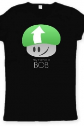Women's My name is Bob in Black