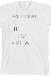 Take it in steps in white