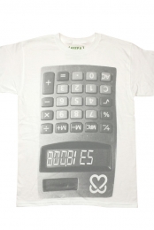 Do The Math Tee - White