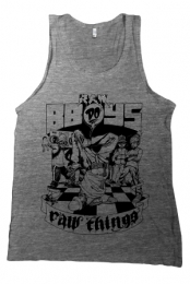 Raw BBoys Do Raw Things Heather Grey Tank