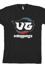 Logo Tee (Black) - VideoGames