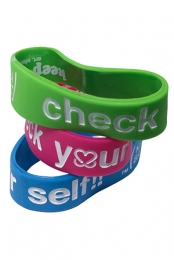 Keep A Breast Check Your Self!! Bracelet - 3 Pack