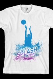 Make It Splash Tee (White)