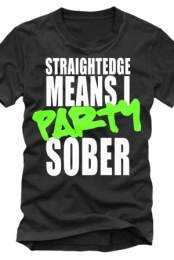 Party Sober (green ink)