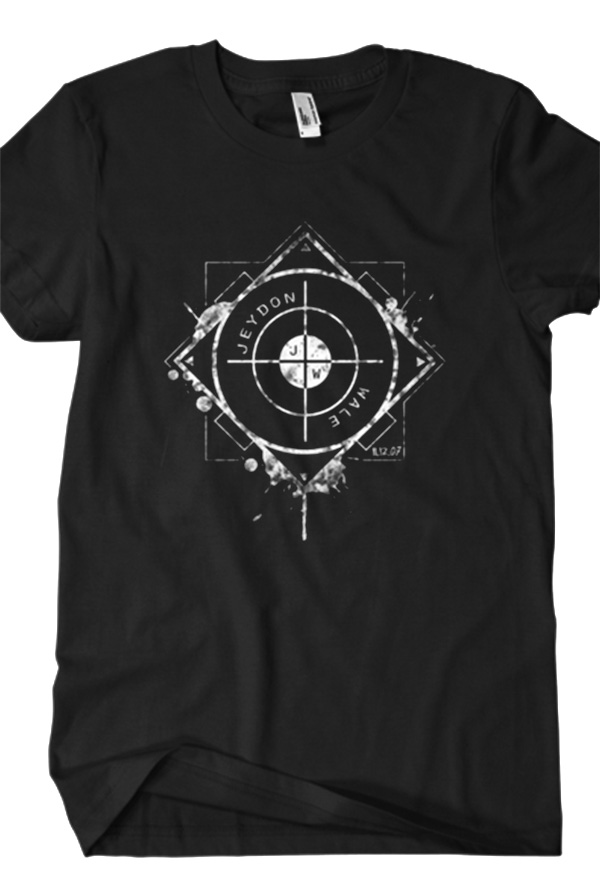 Target Tee (Black) TShirts Jeydon Wale TShirts Online Store on