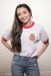Potato Ringer Tee White Red Potato Ringer Tee White Red