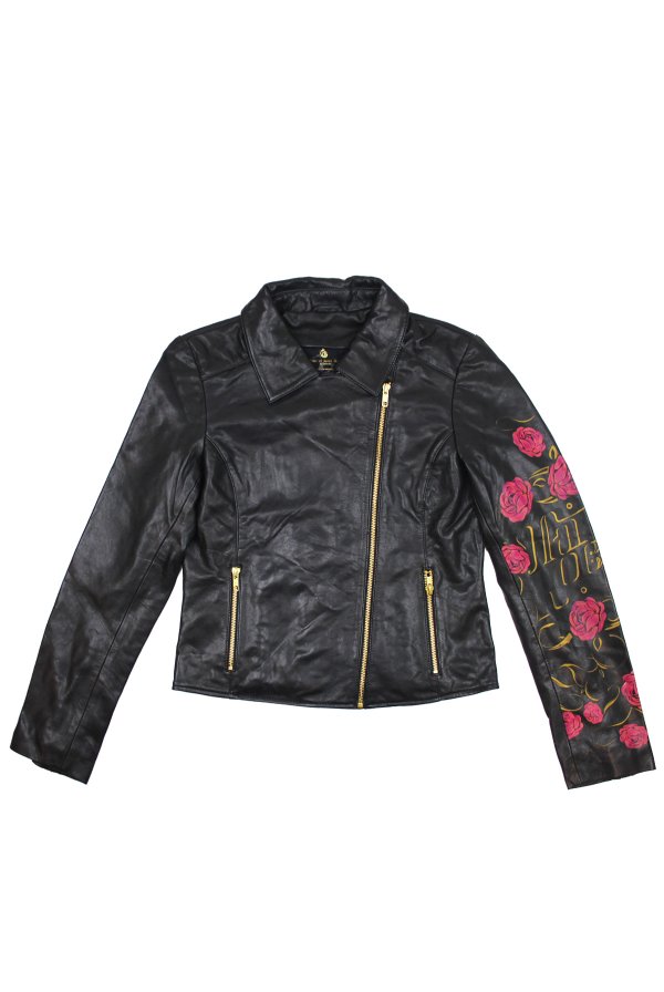 roso leather biker jacket